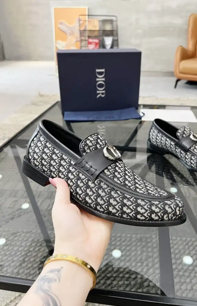 hype Christian Dior Leather Shoes