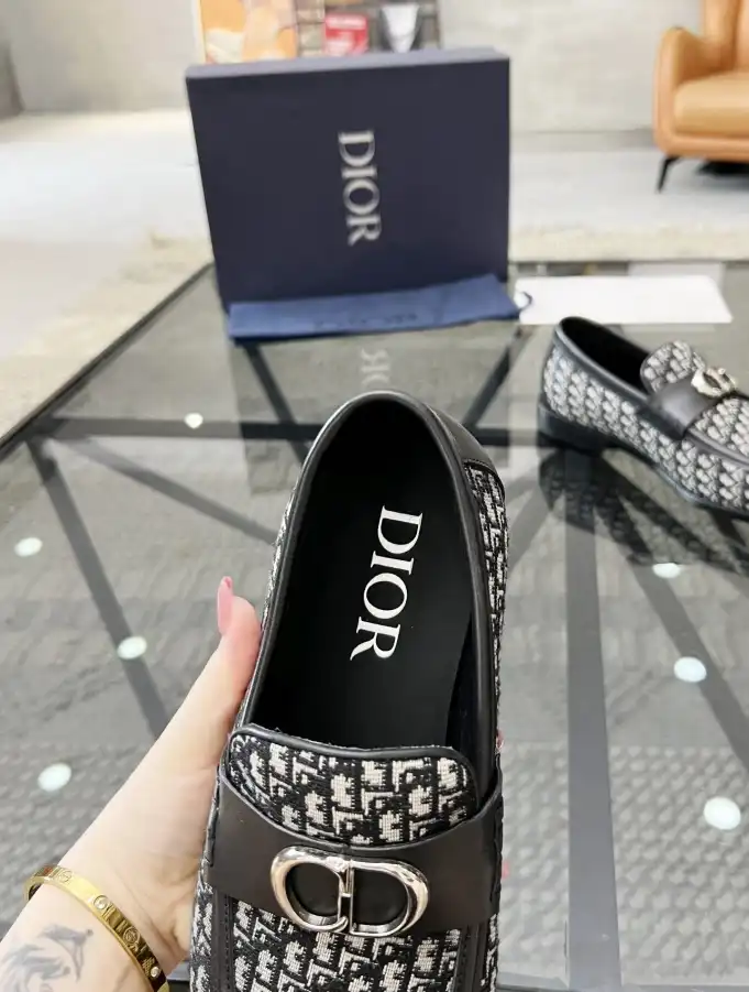 hype Christian Dior Leather Shoes