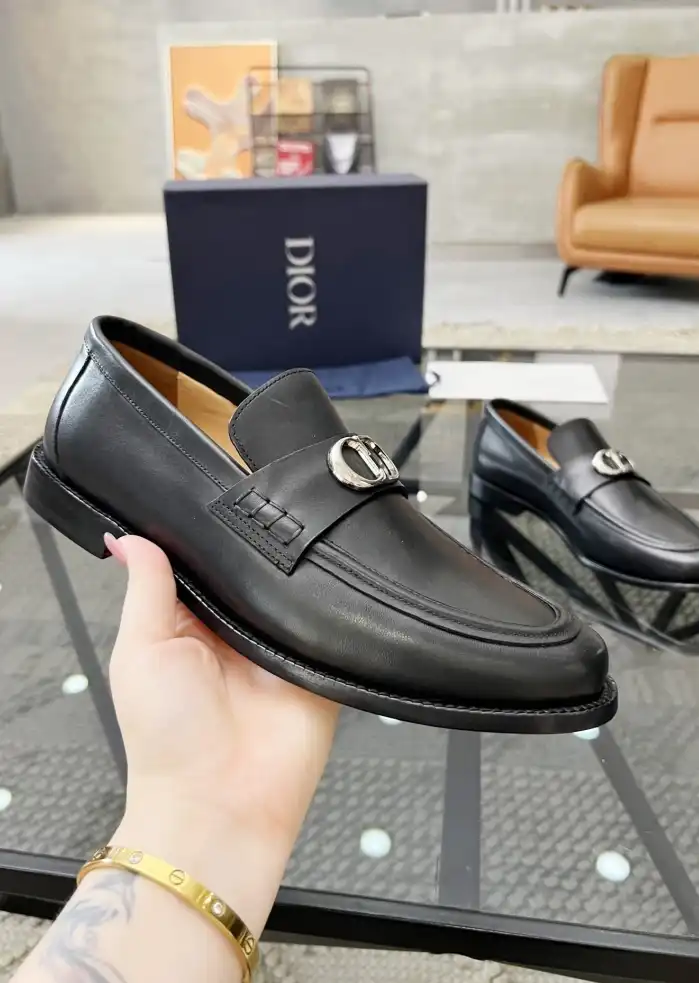 hype Christian Dior Leather Shoes