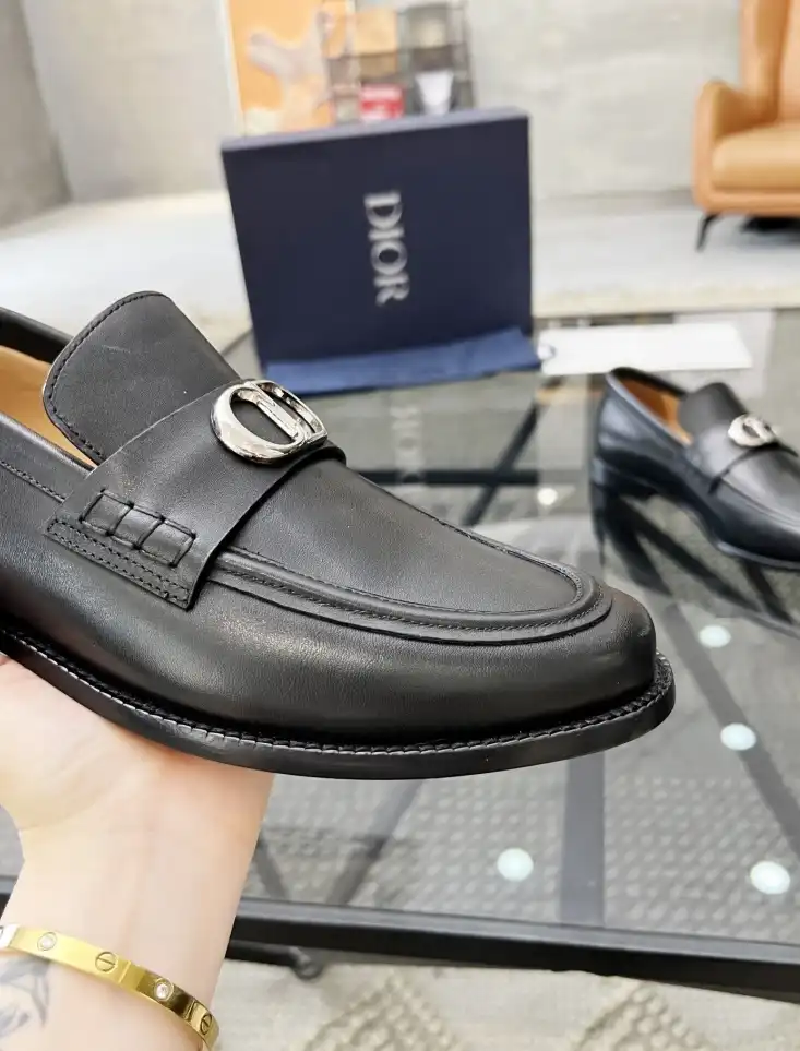 hype Christian Dior Leather Shoes