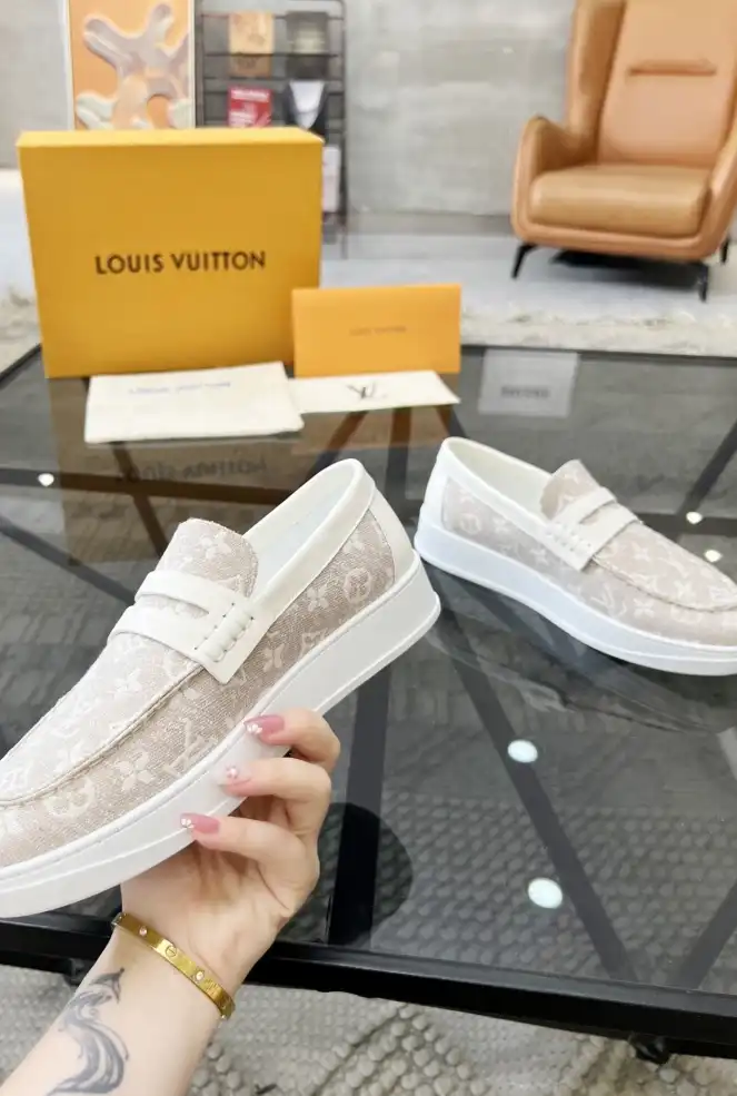 hype LV Leather Shoes