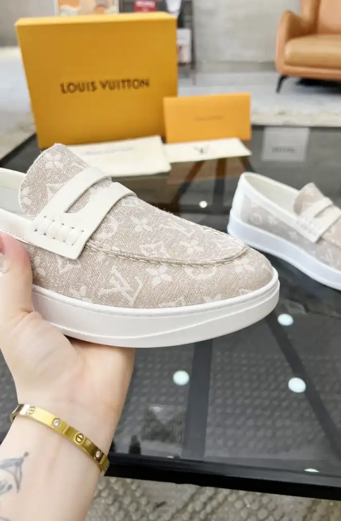 hype LV Leather Shoes