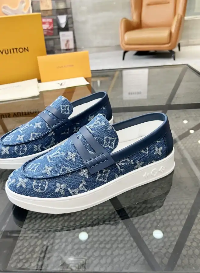 hype LV Leather Shoes