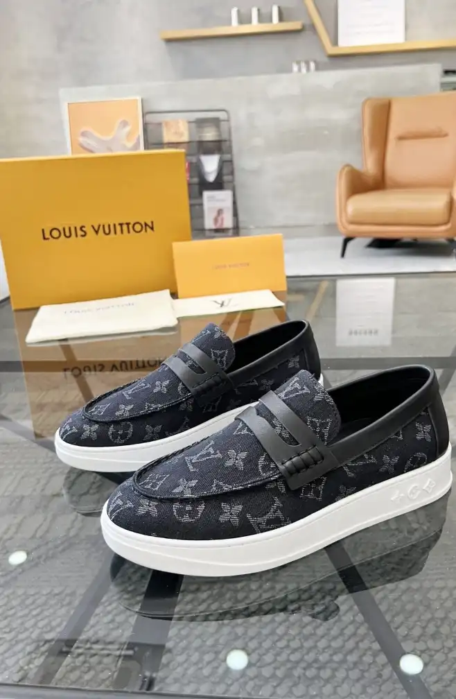 hype LV Leather Shoes