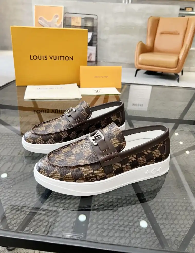 hype LV Leather Shoes