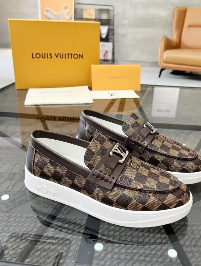 hype LV Leather Shoes