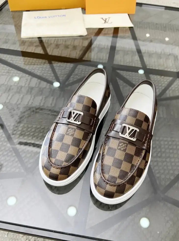 hype LV Leather Shoes