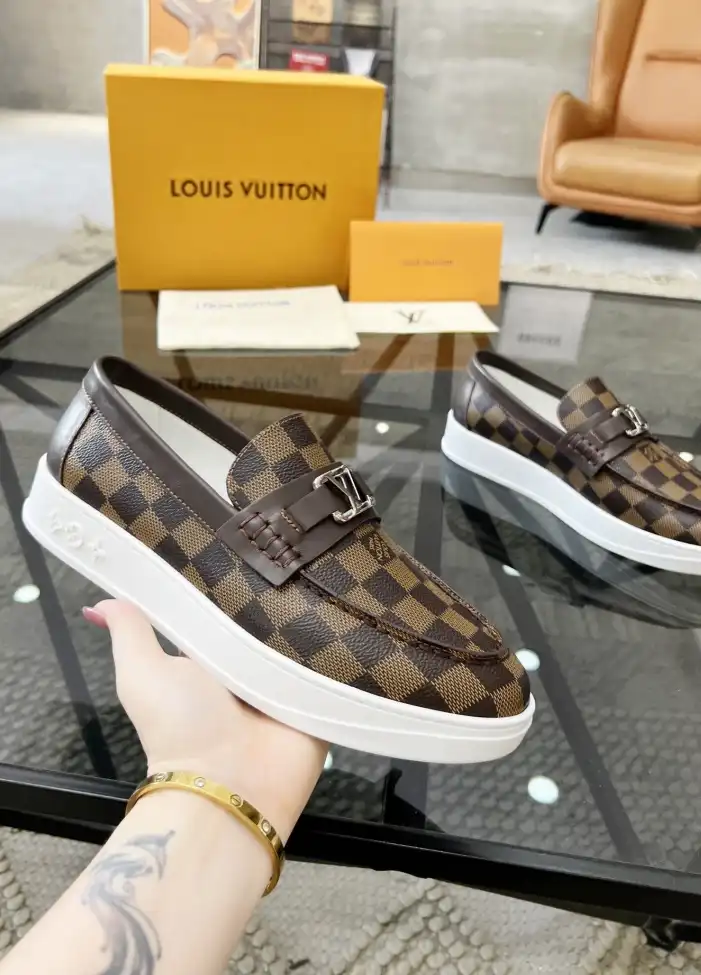 hype LV Leather Shoes