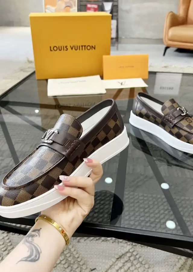 hype LV Leather Shoes