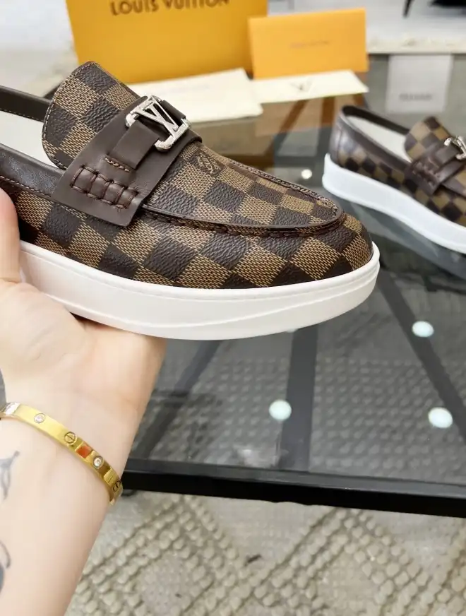 hype LV Leather Shoes