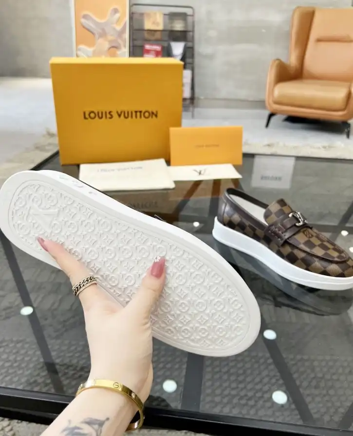 hype LV Leather Shoes