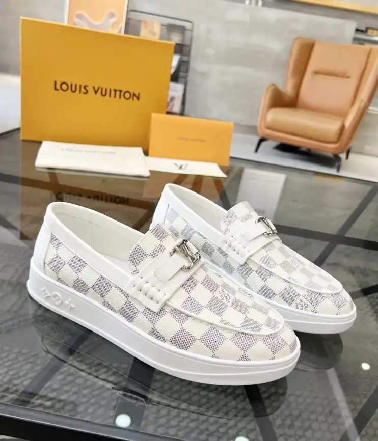 hype LV Leather Shoes