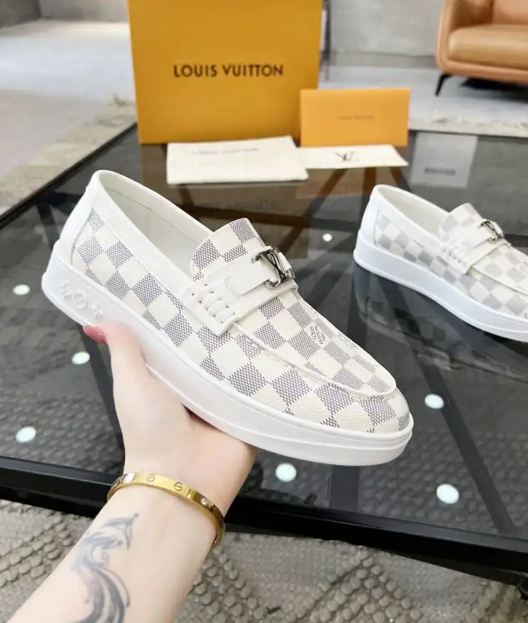 hype LV Leather Shoes