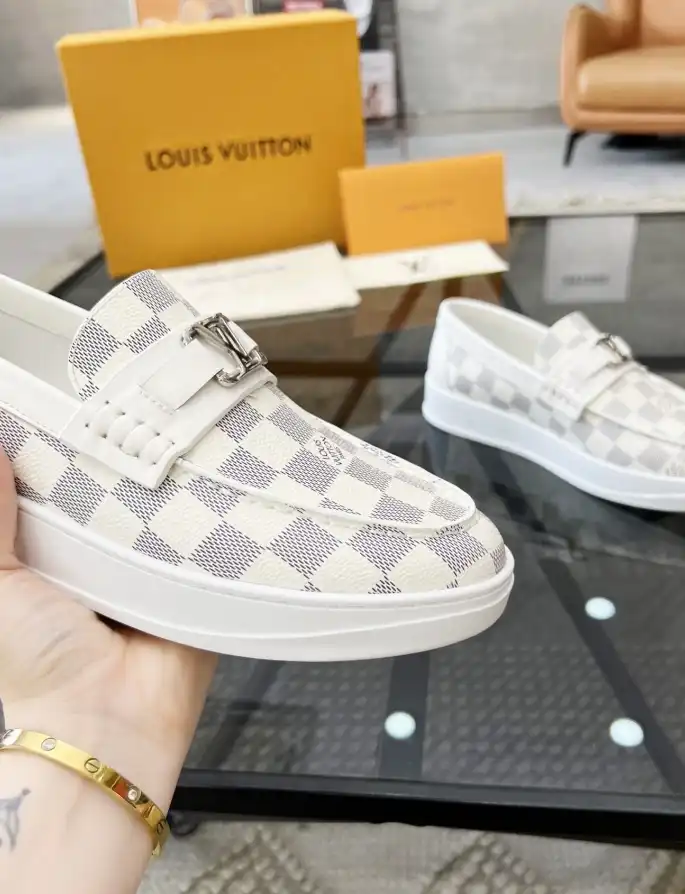 hype LV Leather Shoes