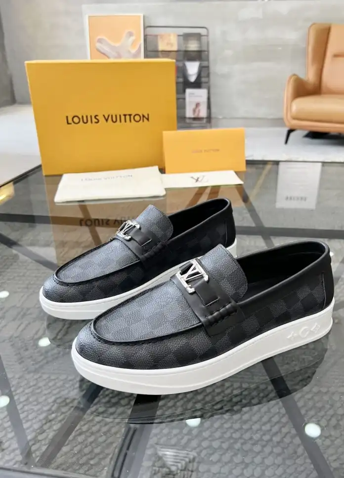 hype LV Leather Shoes