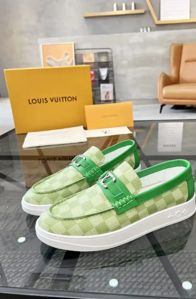 hype LV Leather Shoes