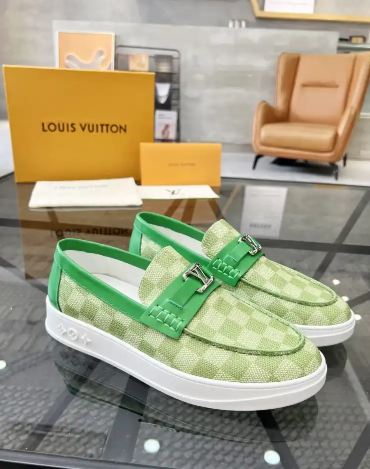 hype LV Leather Shoes