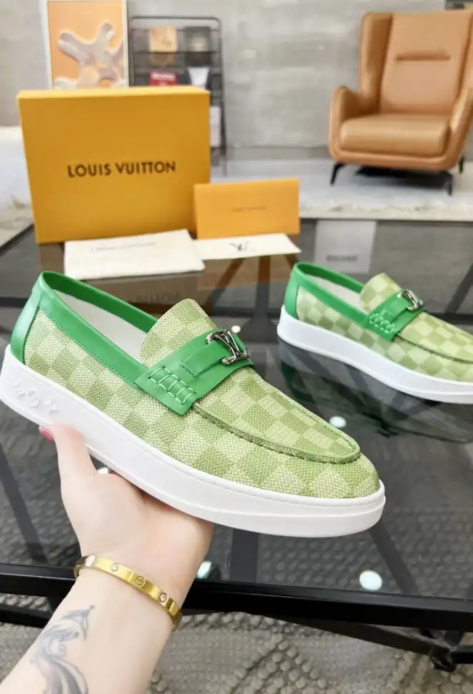 hype LV Leather Shoes