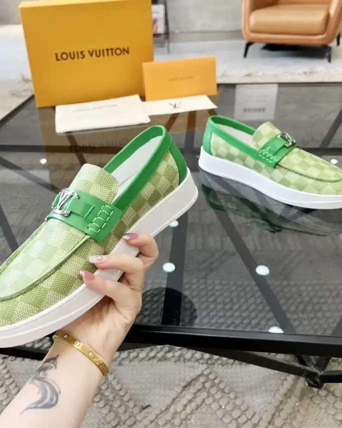 hype LV Leather Shoes