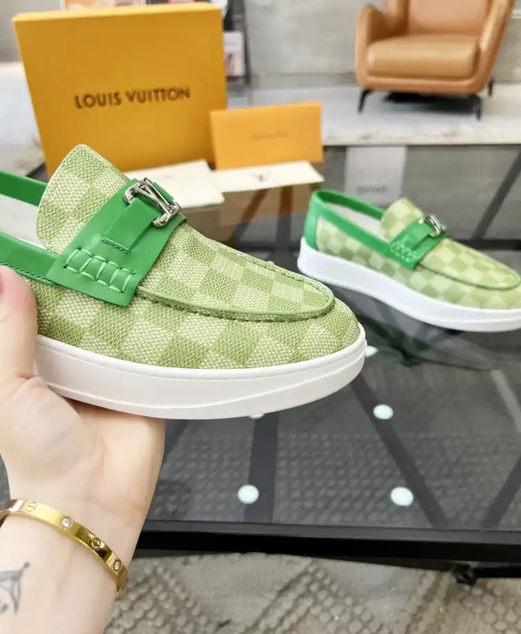 hype LV Leather Shoes