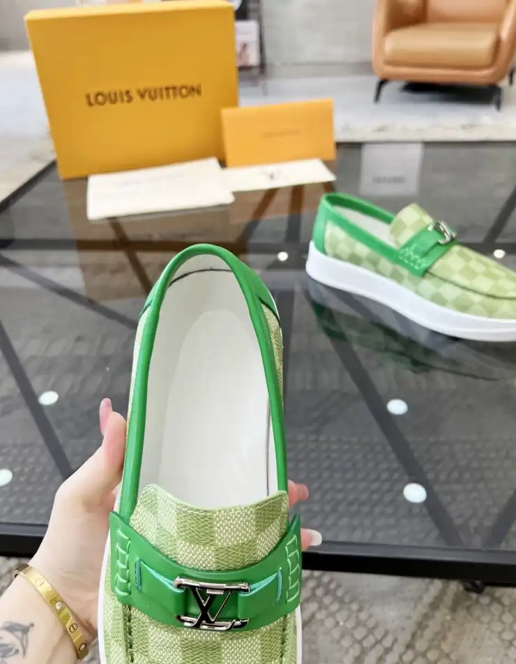 hype LV Leather Shoes