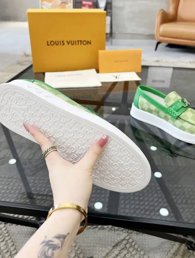 hype LV Leather Shoes