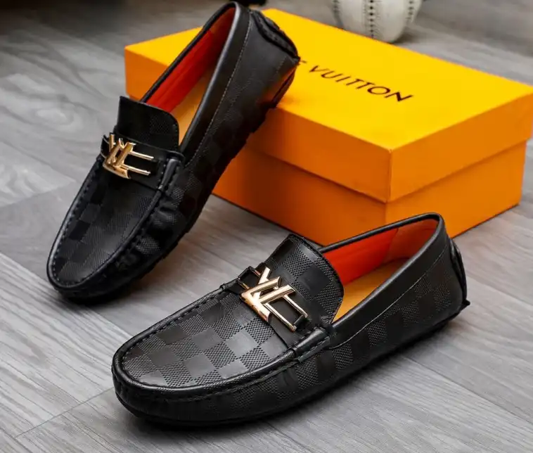 hype LV Leather Shoes