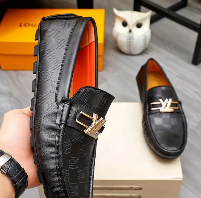 hype LV Leather Shoes