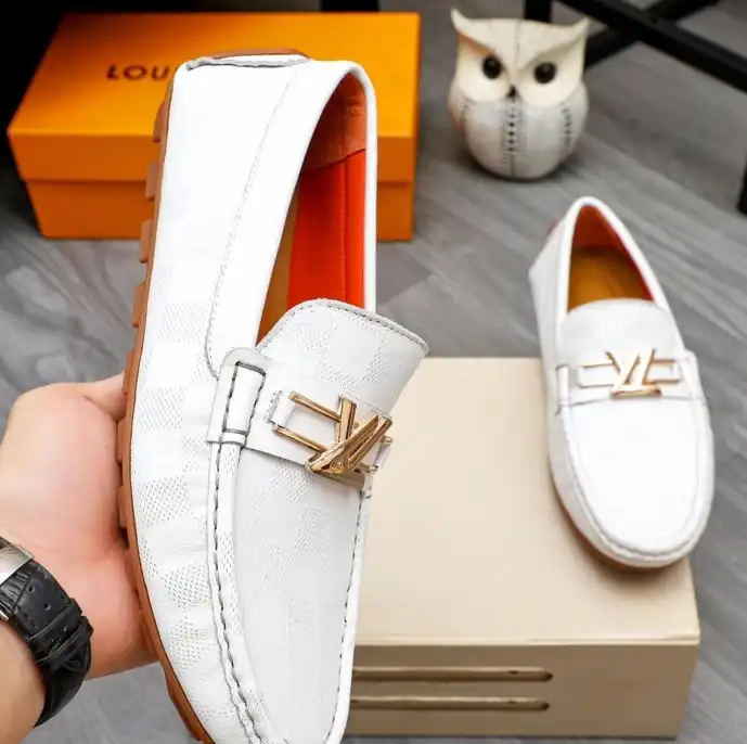 hype LV Leather Shoes