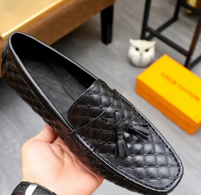 hype LV Leather Shoes