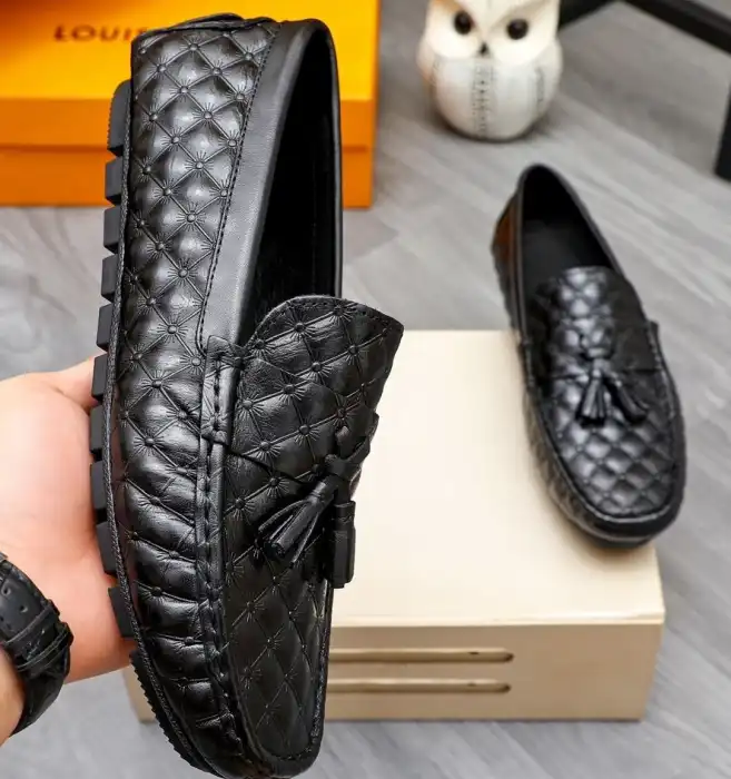 hype LV Leather Shoes