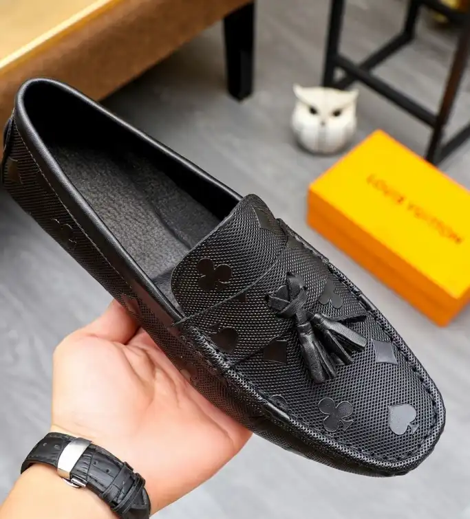 hype LV Leather Shoes