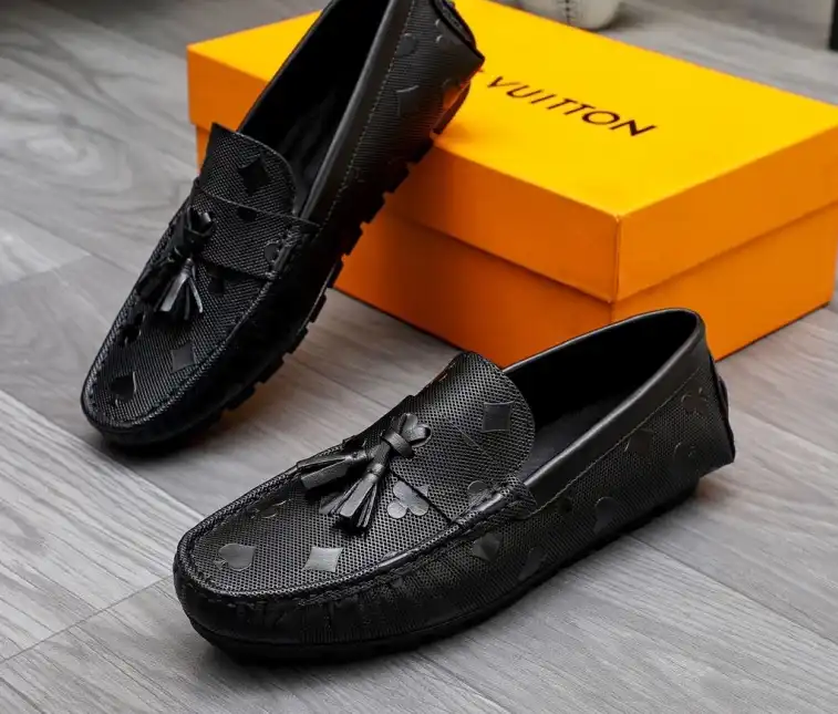 hype LV Leather Shoes