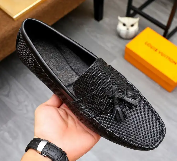 hype LV Leather Shoes