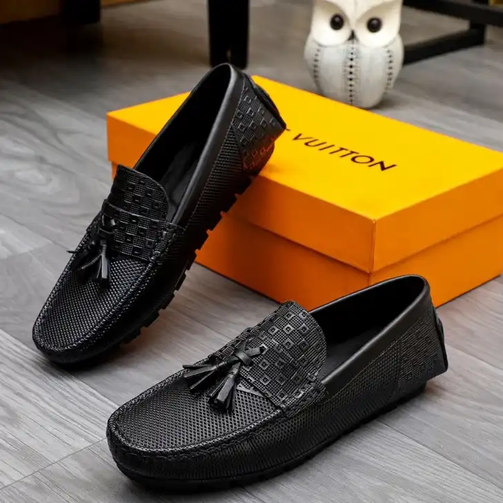 hype LV Leather Shoes