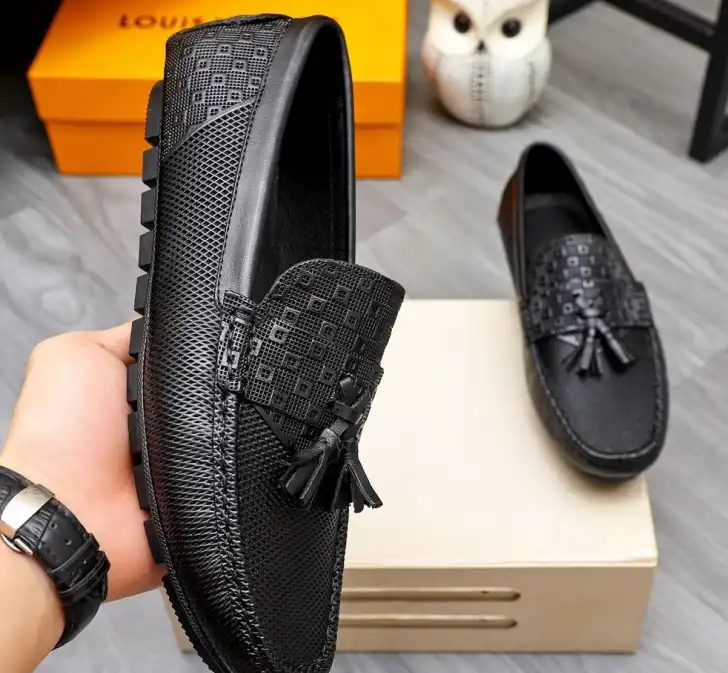 hype LV Leather Shoes