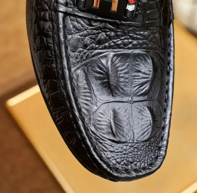 hype Hermes Leather Shoes