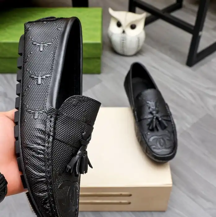 hype Gucci Leather Shoes