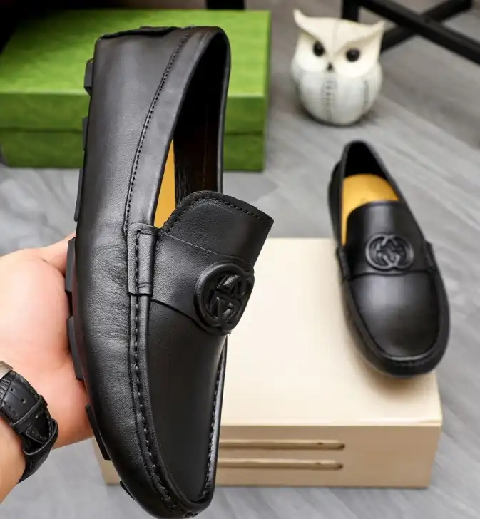 hype Gucci Leather Shoes