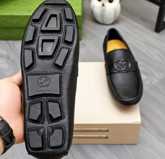 hype Gucci Leather Shoes