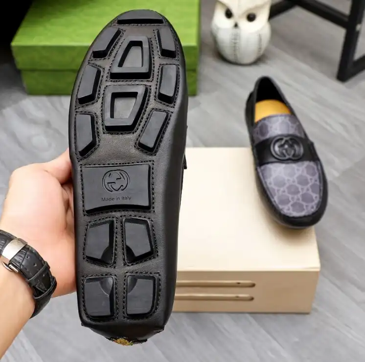 hype Gucci Leather Shoes