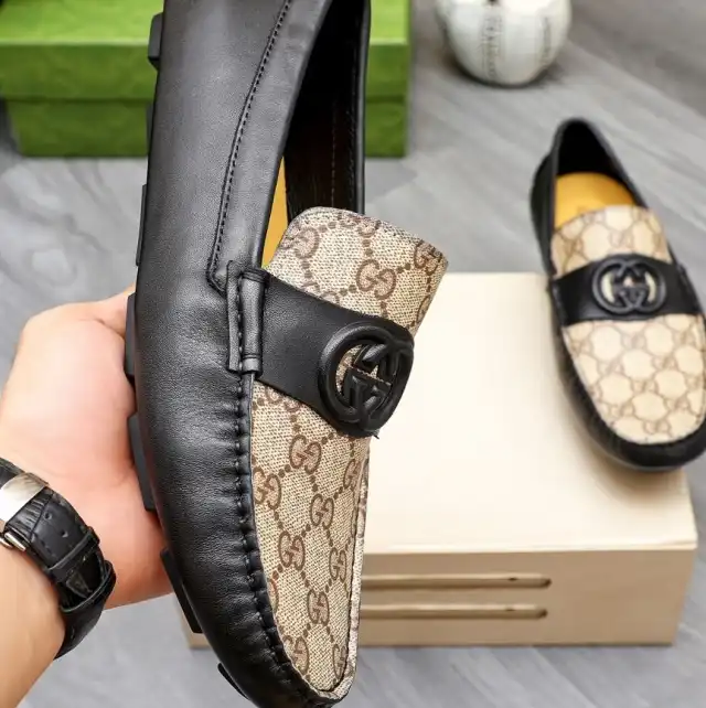 hype Gucci Leather Shoes