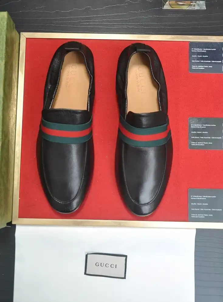 hype Gucci Leather Shoes