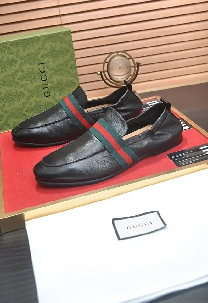 hype Gucci Leather Shoes