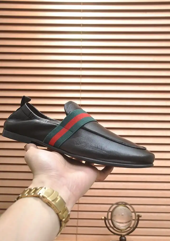 hype Gucci Leather Shoes