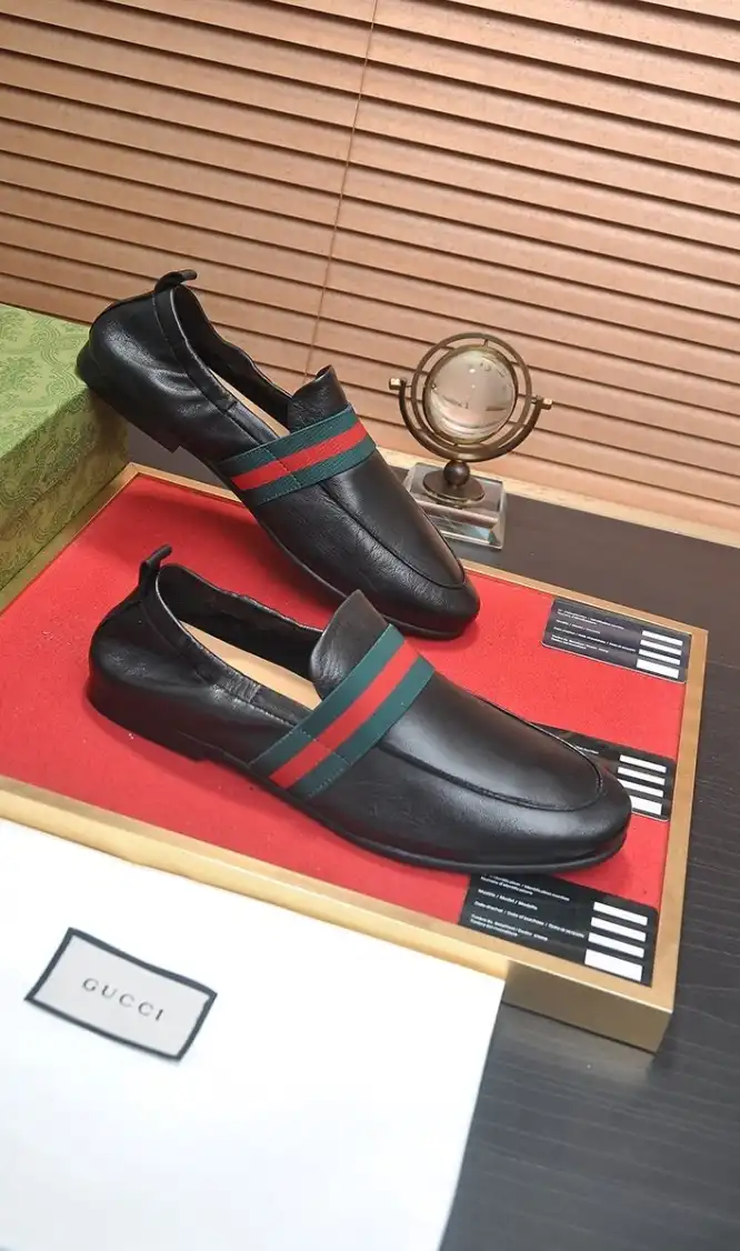 hype Gucci Leather Shoes