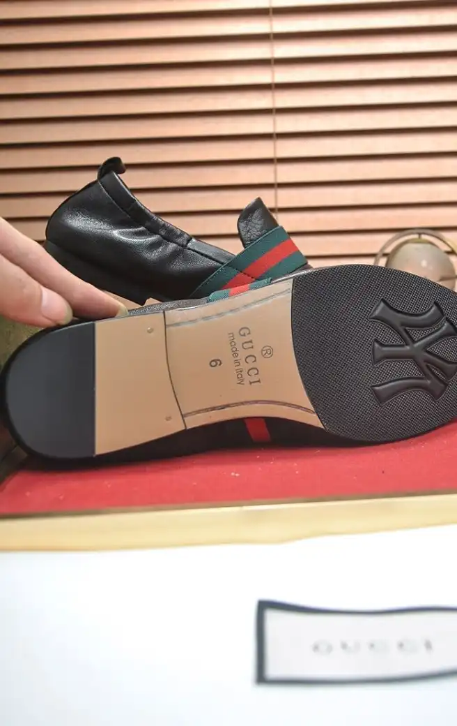 hype Gucci Leather Shoes