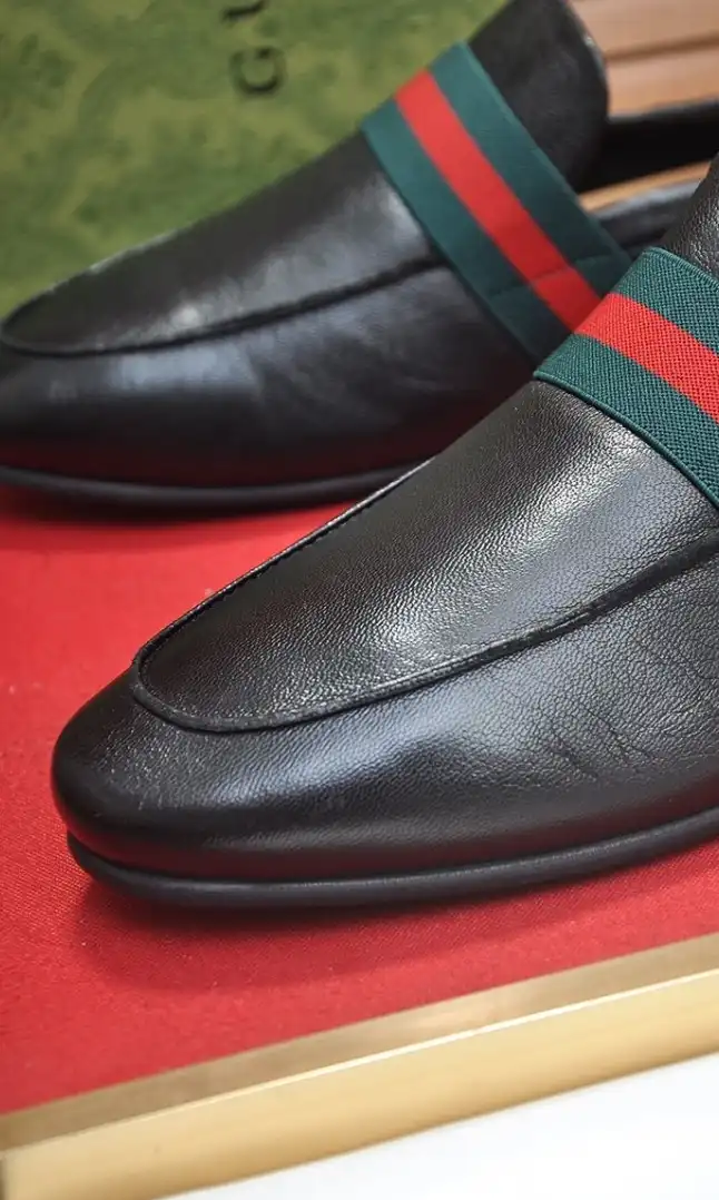 hype Gucci Leather Shoes