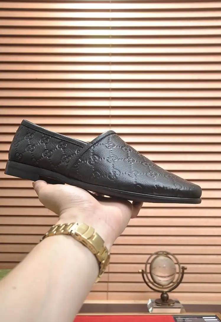 hype Gucci Leather Shoes