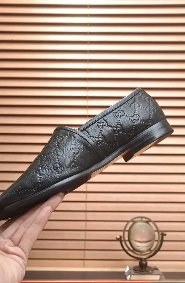 hype Gucci Leather Shoes